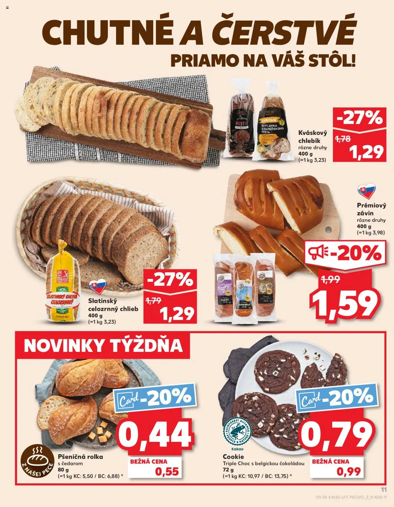 Kaufland SK akciós ujság - amely érvényes a következő dátumtól: 28.08.2025 | Oldal: 11