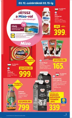 Kinder Pingui, Klasszikus / Sacher-torta ízű / kókusz 30 g - amely érvényes a következő dátumtól: 12.02.2026 | Oldal: 9