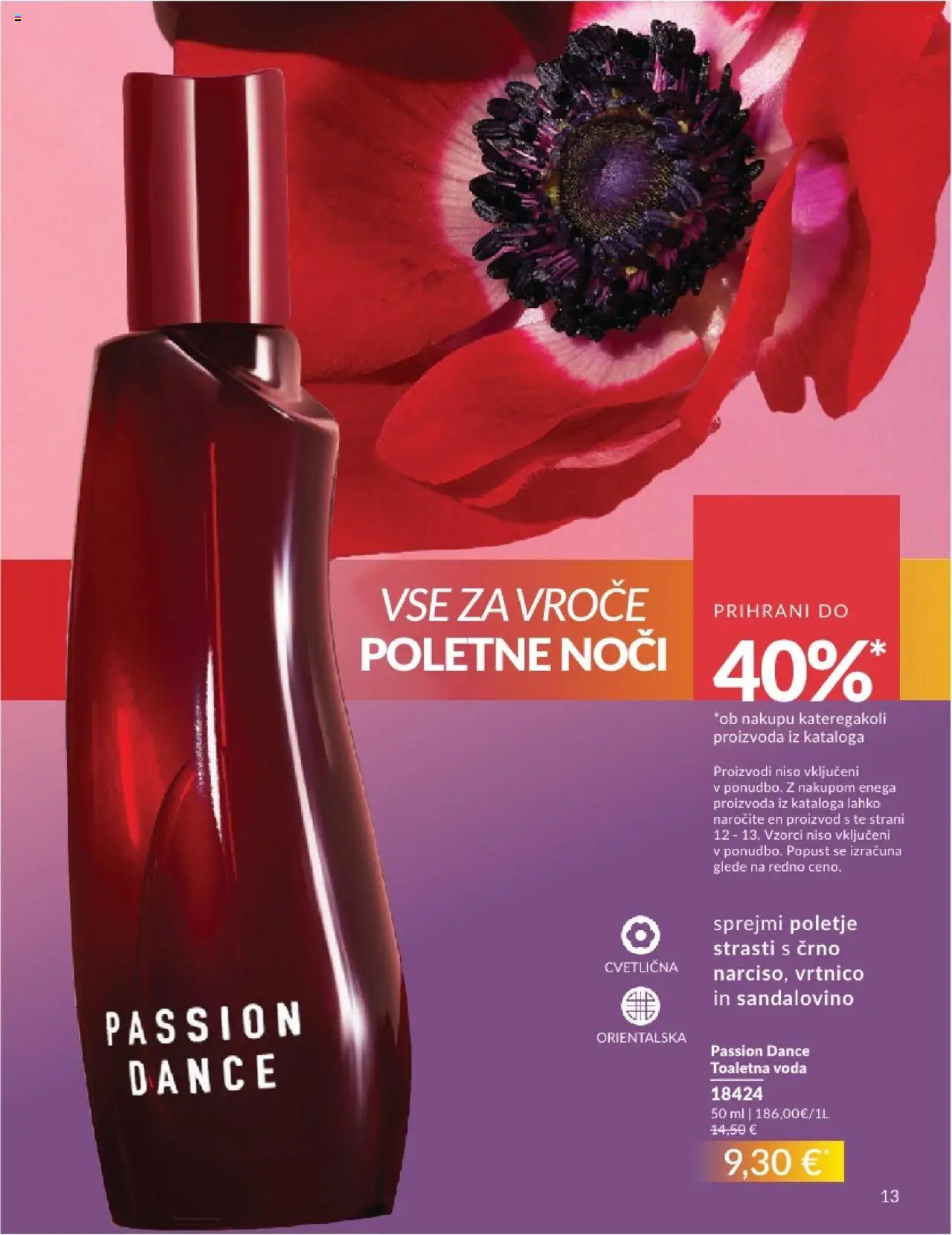 Avon katalog │ velja od 31.07.2025 | Stran: 13 | Izdelki: Voda, Toaletna voda