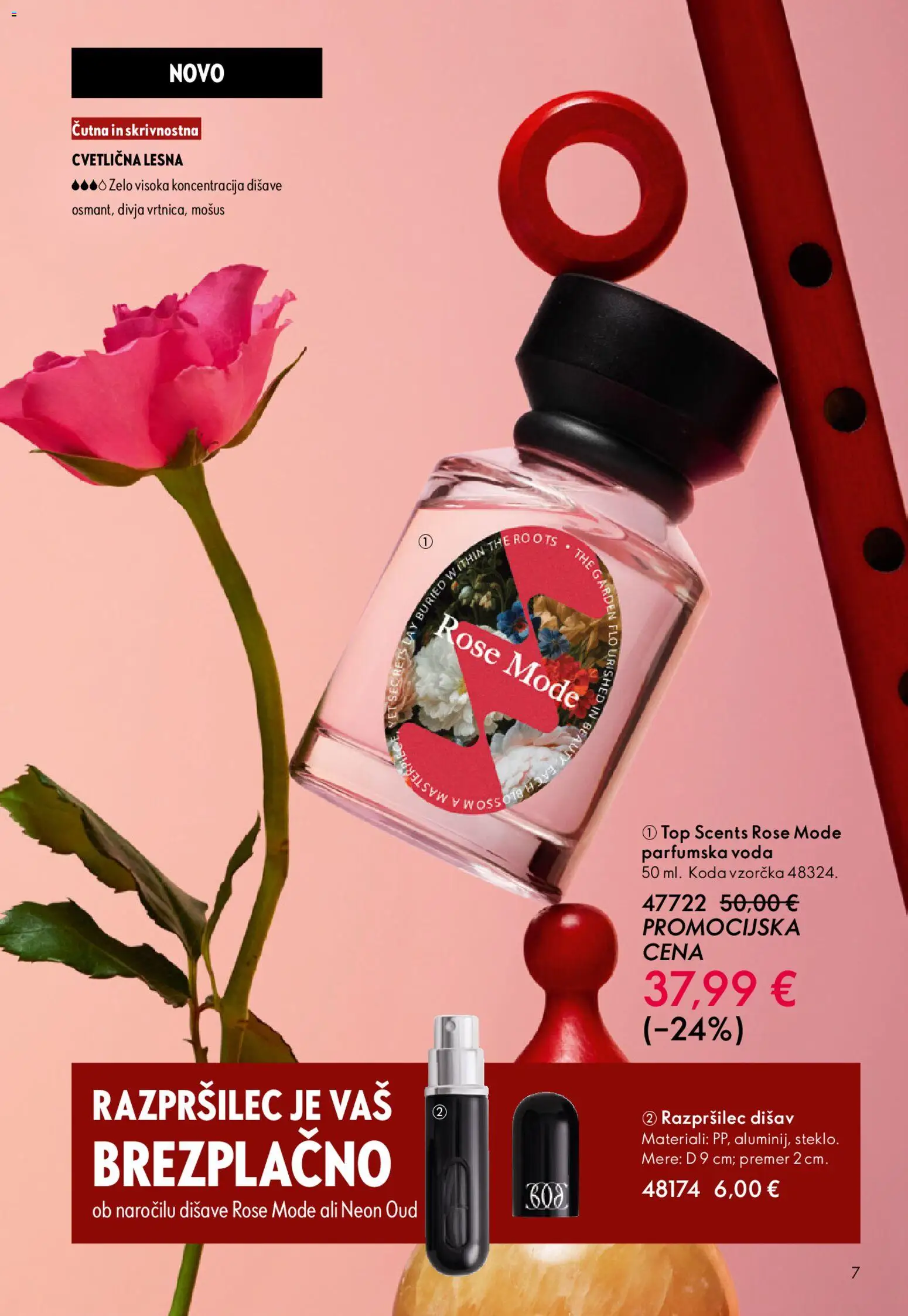 Novi Oriflame katalog ponudbe – veljaven od 22.04.2026 | Stran: 7 | Izdelki: Voda, Parfumska voda
