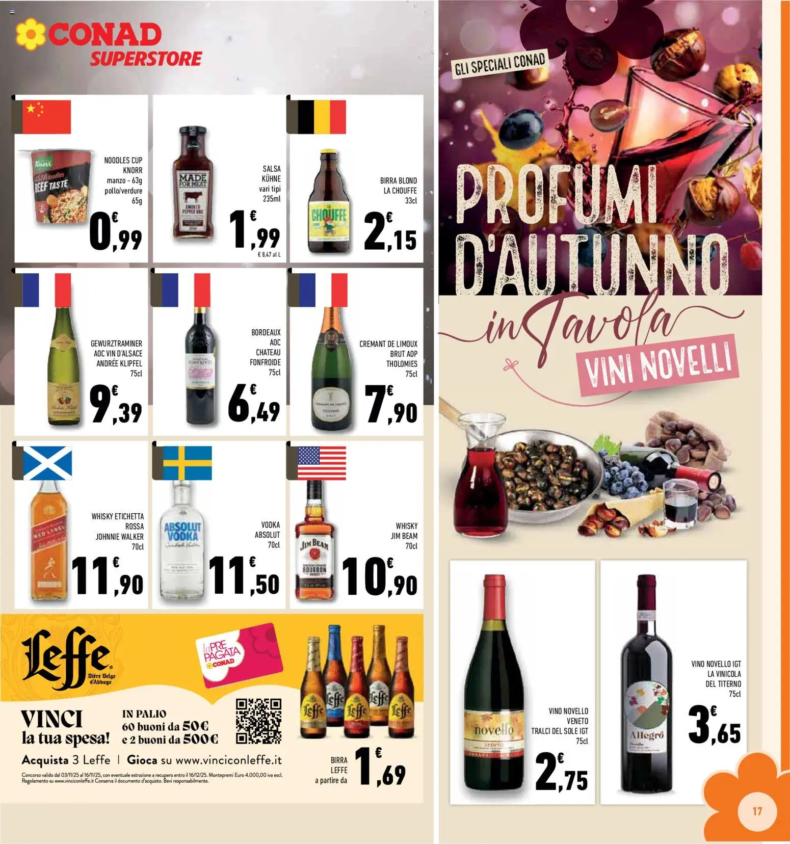 Volantino Conad del 06.11.2025 | Pagina: 17