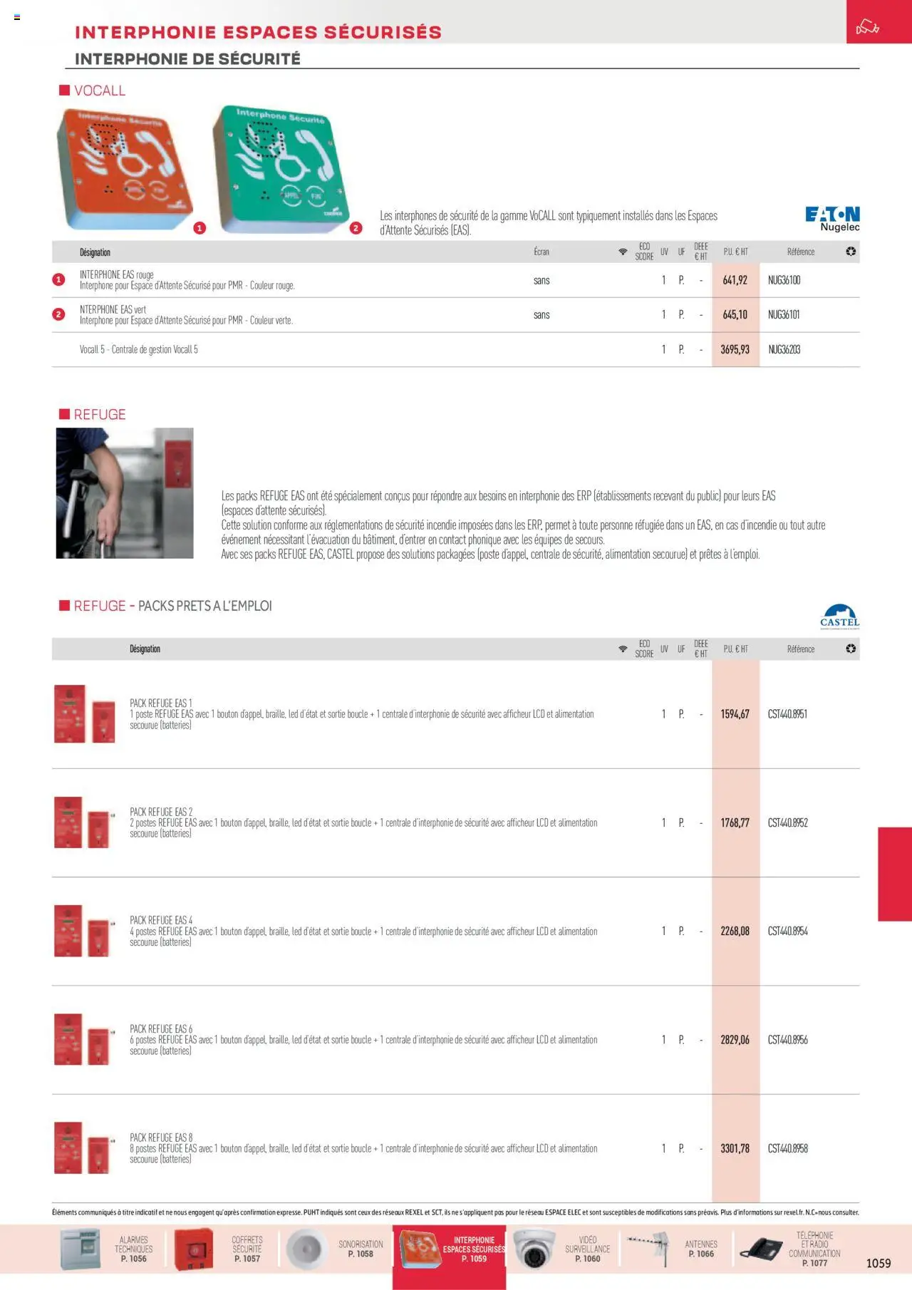  | Page: 105 | Produits: Vidéo, Radio, Interphone