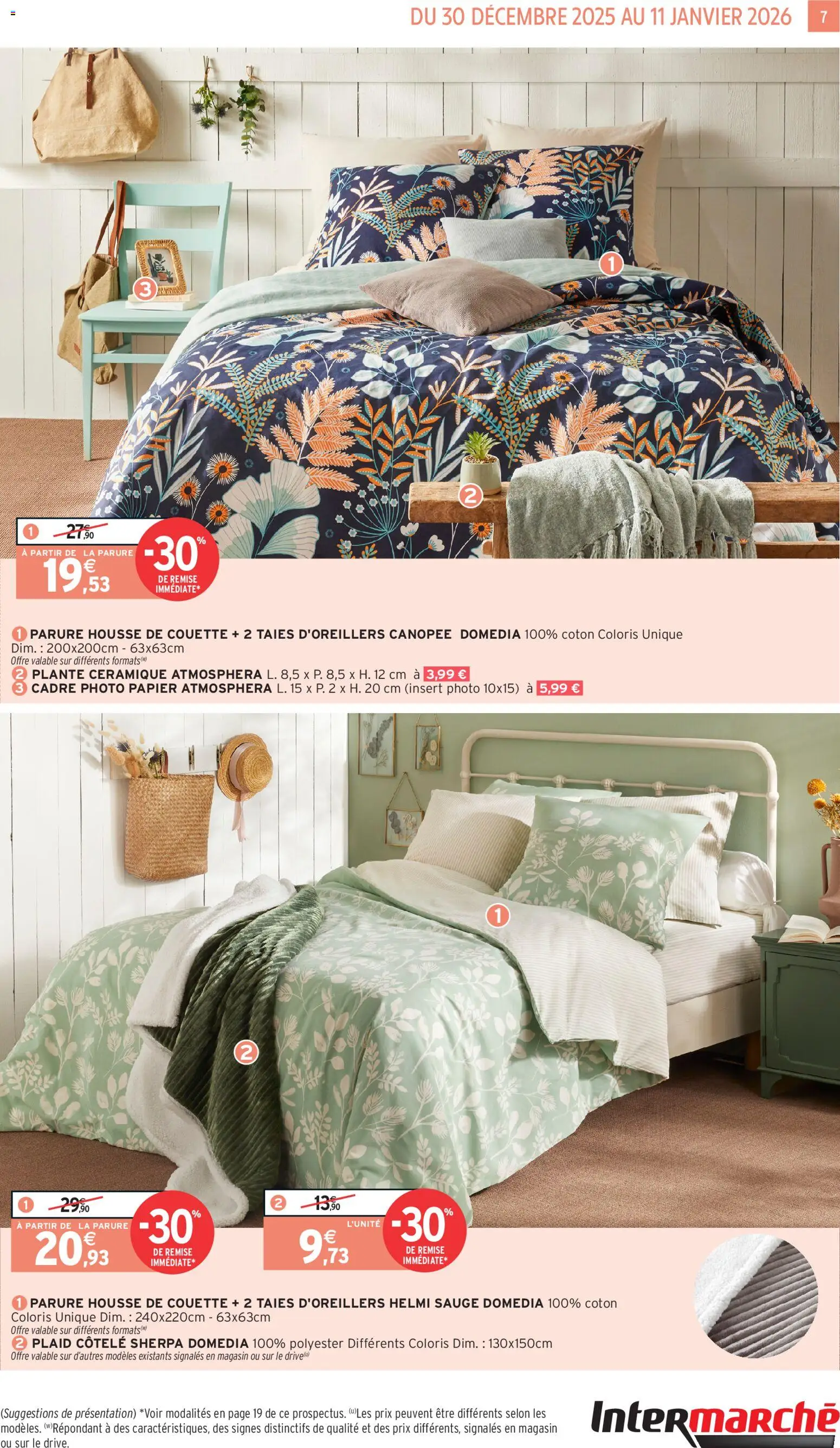 {H1} | Page: 7 | Produits: Coton, Housse de couette, Couette, Cadre