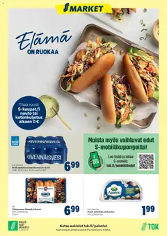 Katso S-market - Tarjoukset - Elämä on ruokaa voimassa alkaen 30.07.2025