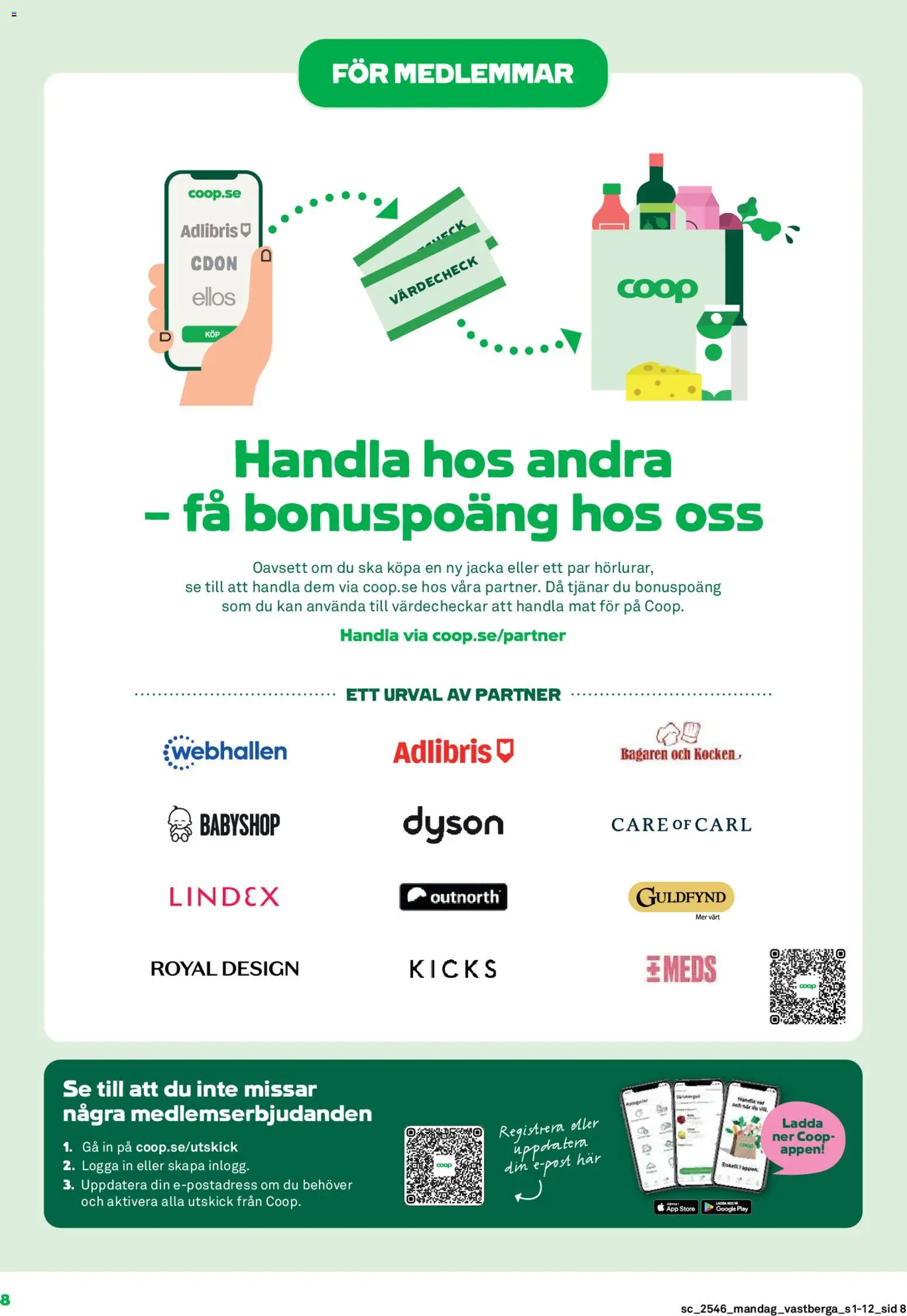 Coop Forum reklamblad aktuell från 10.11.2025 | Sida: 8 | Produkter: Jacka