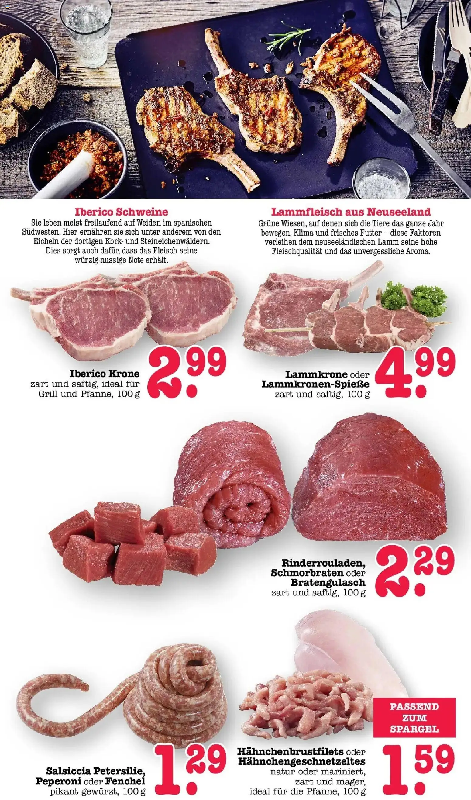 E center Prospekt Mainz-Weisenau	 – gültig ab 12.04.2026 | Seite: 3 | Produkte: Grill, Spargel, Fleisch