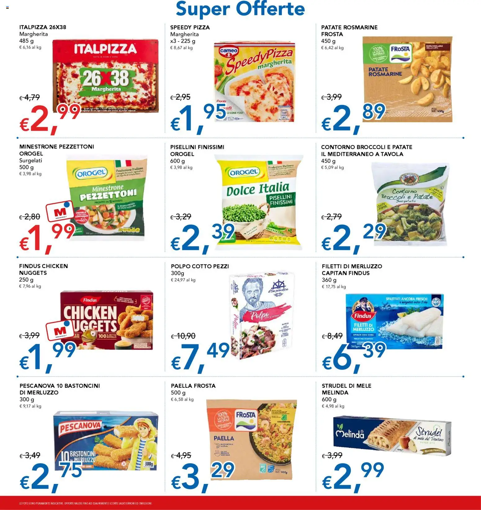 Volantino Migross del 15.01.2026 | Pagina: 11 | Prodotti: Pizza, Nuggets, Patate, Polpo