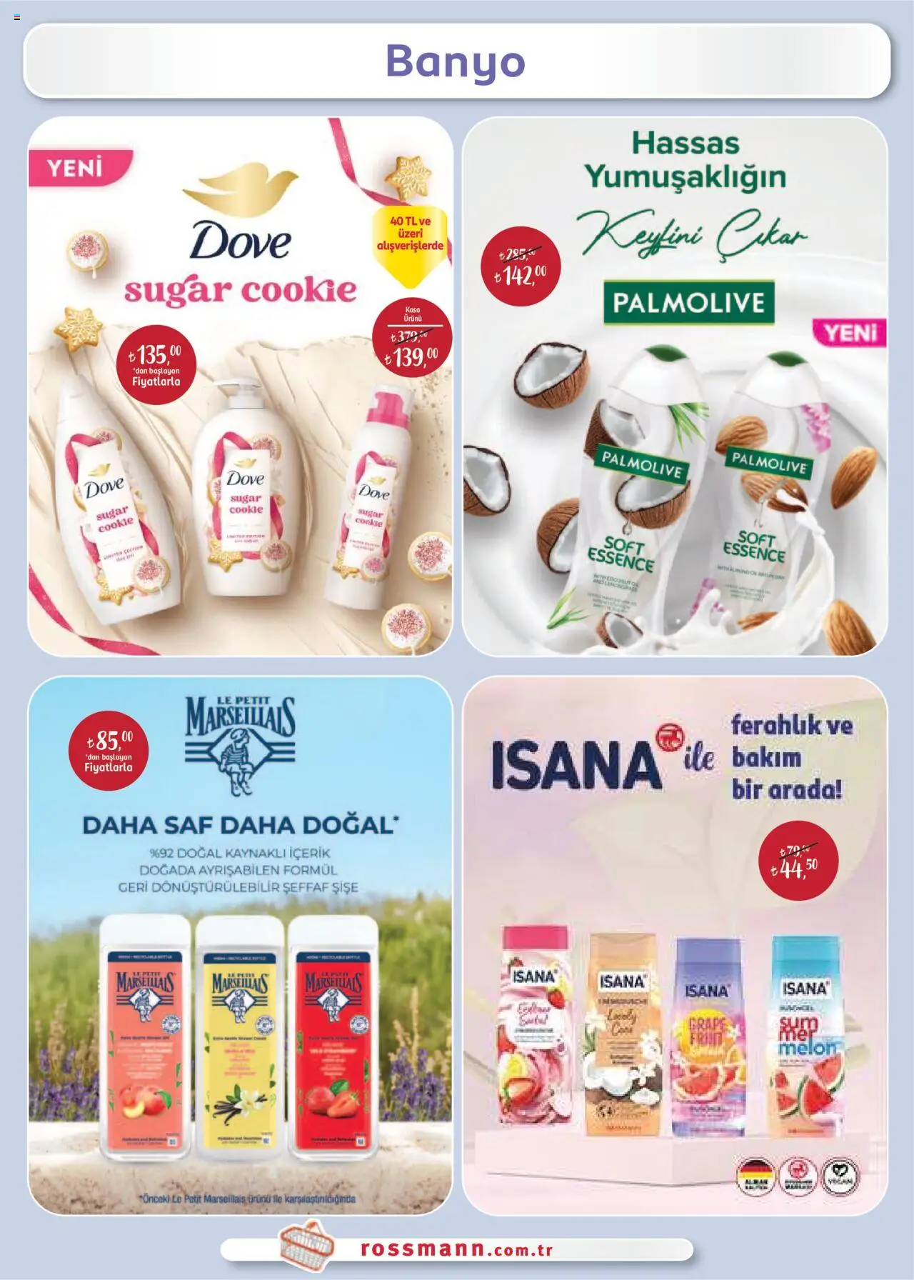 Rossmann Ekim Kişisel Bakım Kataloğu - 01.10.2025 tarihinden itibaren geçerlidir | Sayfa: 19 | Ürünler: Banyo, Kasa