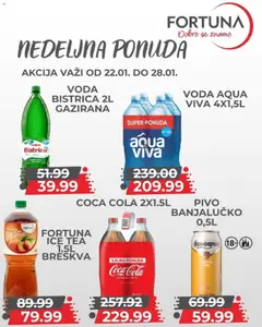 Fortuna Market nedelnja ponuda - pregled Fortuna Market kataloga - važi od 22.01.2026 | Strana: 9