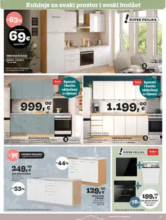 Prima - Katalog - Pregled kataloga iz trgovine Prima, vrijedi od 01.04.2026 | Stranica: 19 | Proizvodi: Ladice, Kuhinja, Štednjak