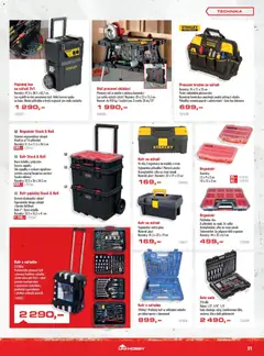 Náhled letáku Uni Hobby leták od 27.11.2025 | Strana: 31 | Produkty: Organizér, Gola sada, Kufr, Nářadí