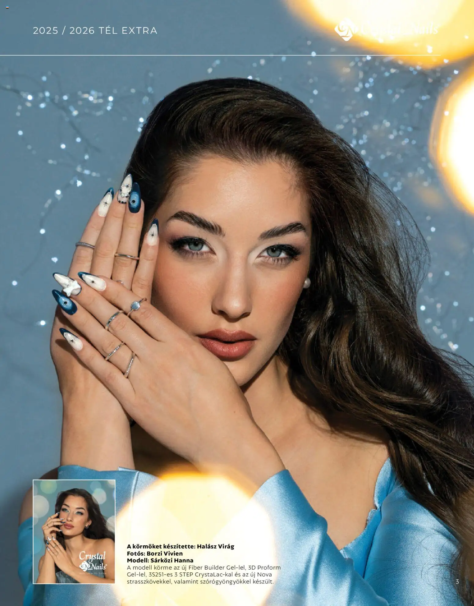 Crystal Nails akciós ujság - amely érvényes a következő dátumtól: 01.12.2025 | Oldal: 3 | Termékek: Virag
