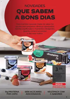 logurte Banana e Canela, logurte Banana e Canela +Proteína │ válido de 02.09.2025 | Página: 3 | Produtos: Banana, Canela, Iogurte, Proteina