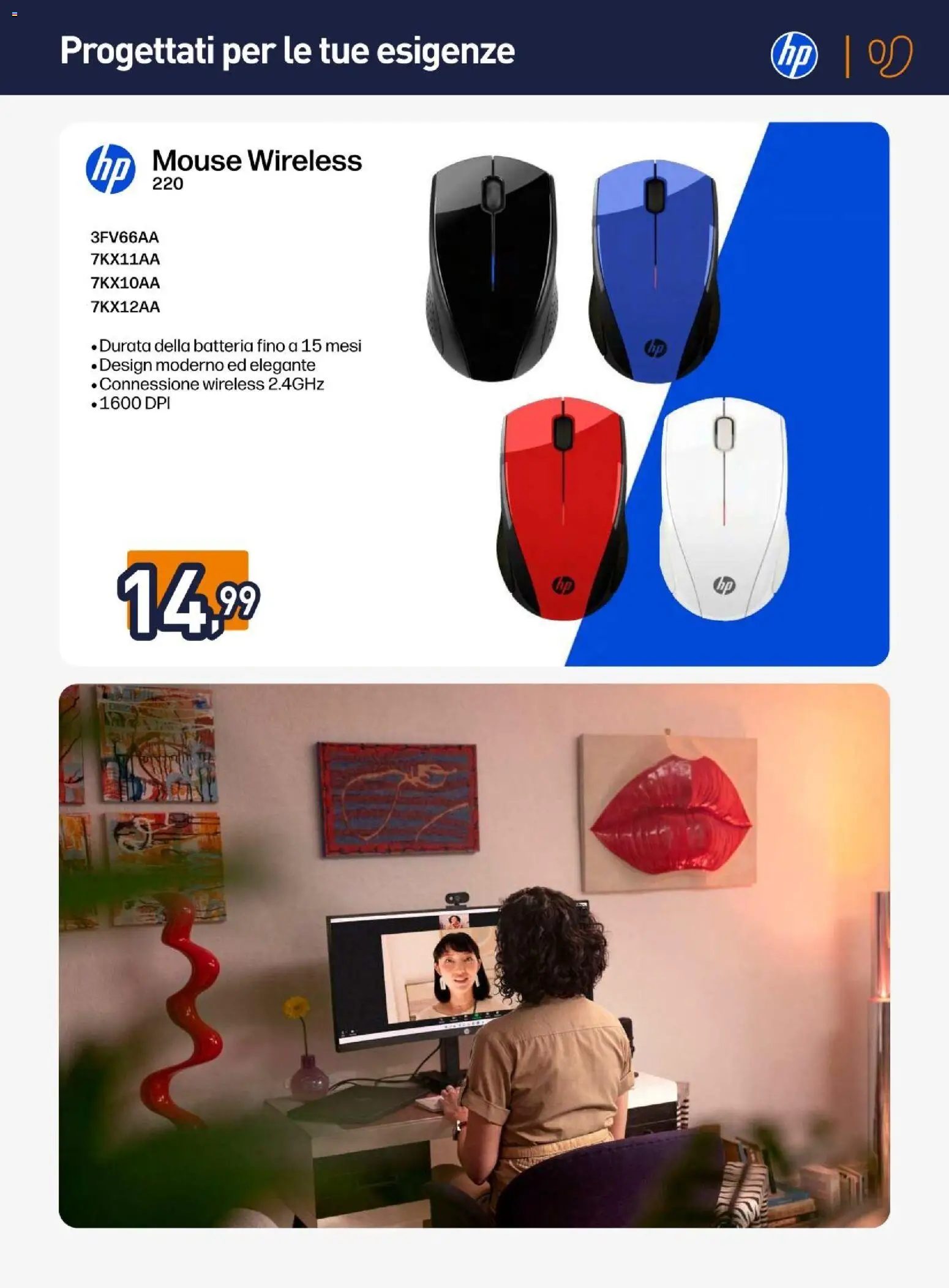 Volantino Unieuro del 16.02.2026 | Pagina: 13 | Prodotti: Mouse, Batteria