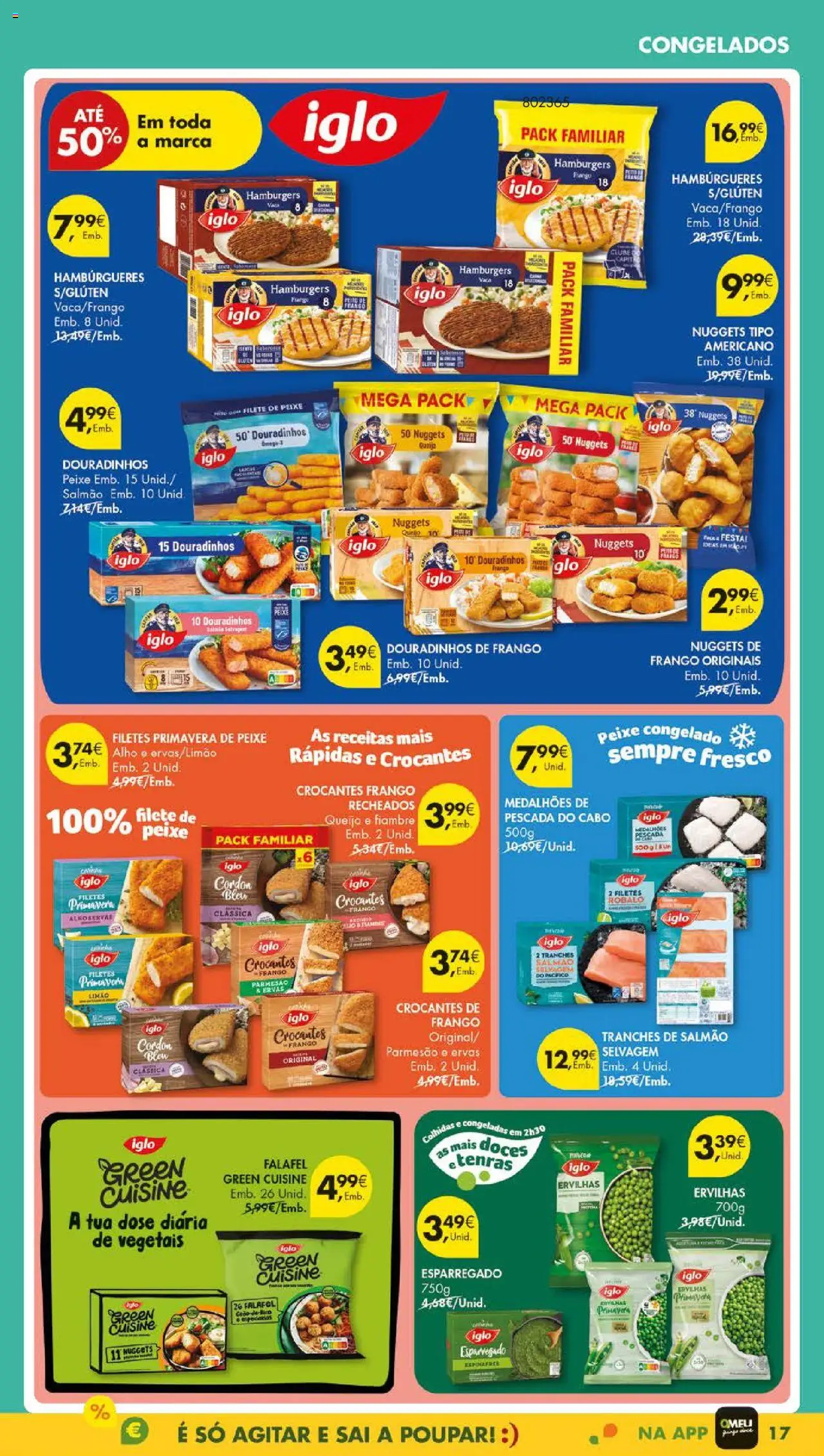 Pingo Doce folheto │ válido de 19.08.2025 | Página: 21 | Produtos: Nuggets de frango, Cabo, Frango, Queijo