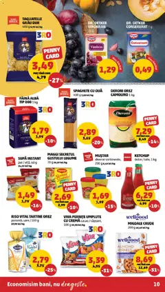 Noul catalog PENNY – valabil de la 10.09.2025 | Pagină: 10 | Produse: Făină, Orez, Căpșuni, Legume