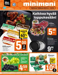 Katso Minimani tarjoukset voimassa alkaen 30.07.2025