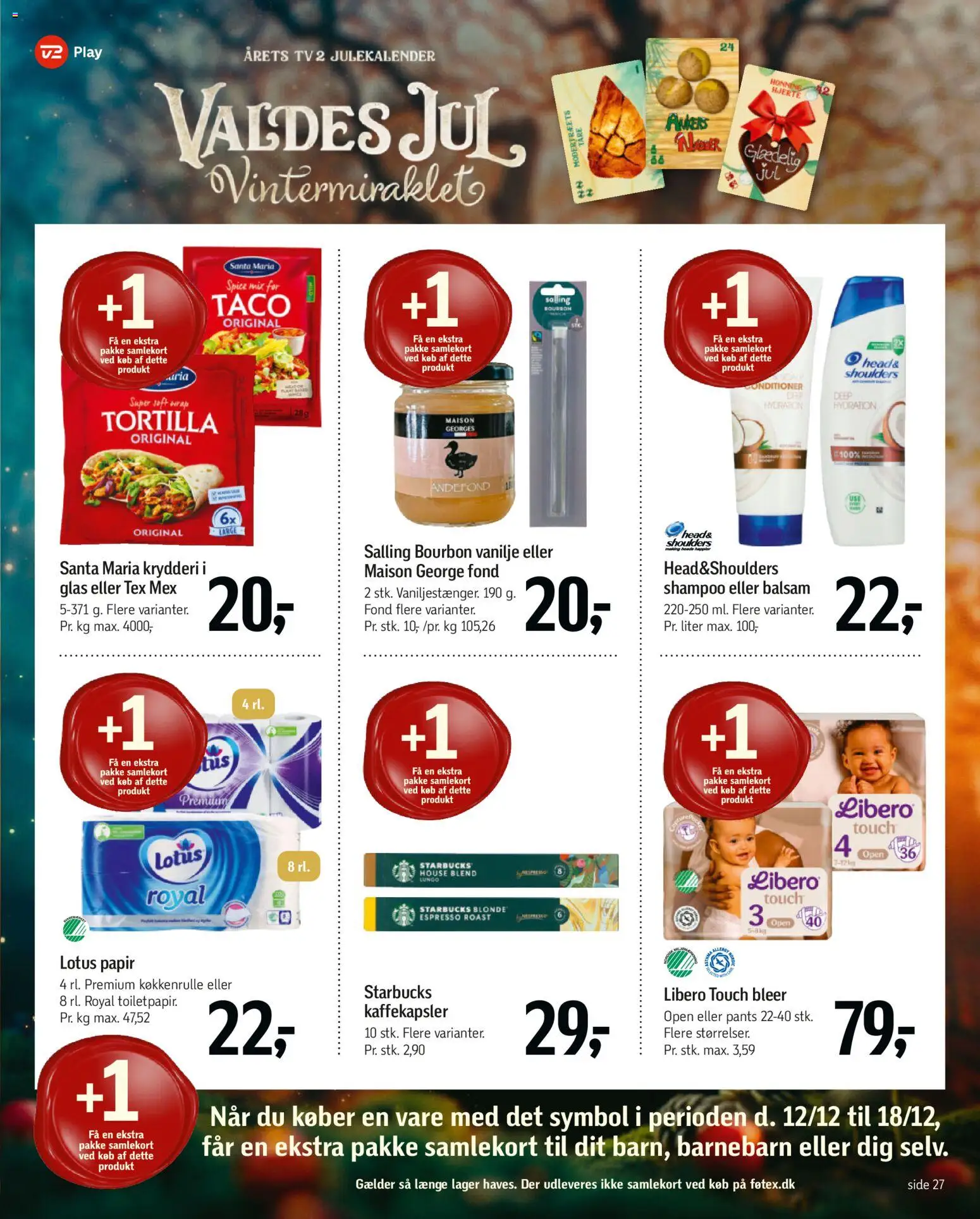 Føtex tilbudsavis – gyldig fra 12.12.2025 | Side: 31 | Produkter: Balsam, Bourbon, Honning, Taco