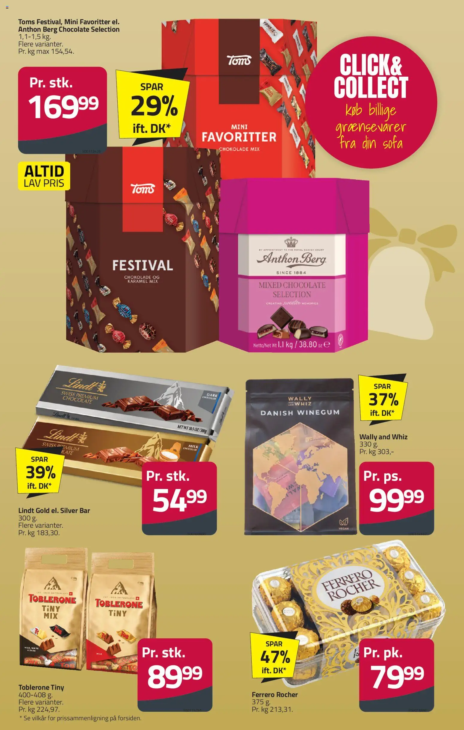 Fleggaard tilbudsavis – gyldig fra 05.11.2025 | Side: 9 | Produkter: Chokolade, Sofa