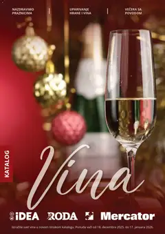 Idea katalog vina - pregled Idea kataloga - važi od 18.12.2025