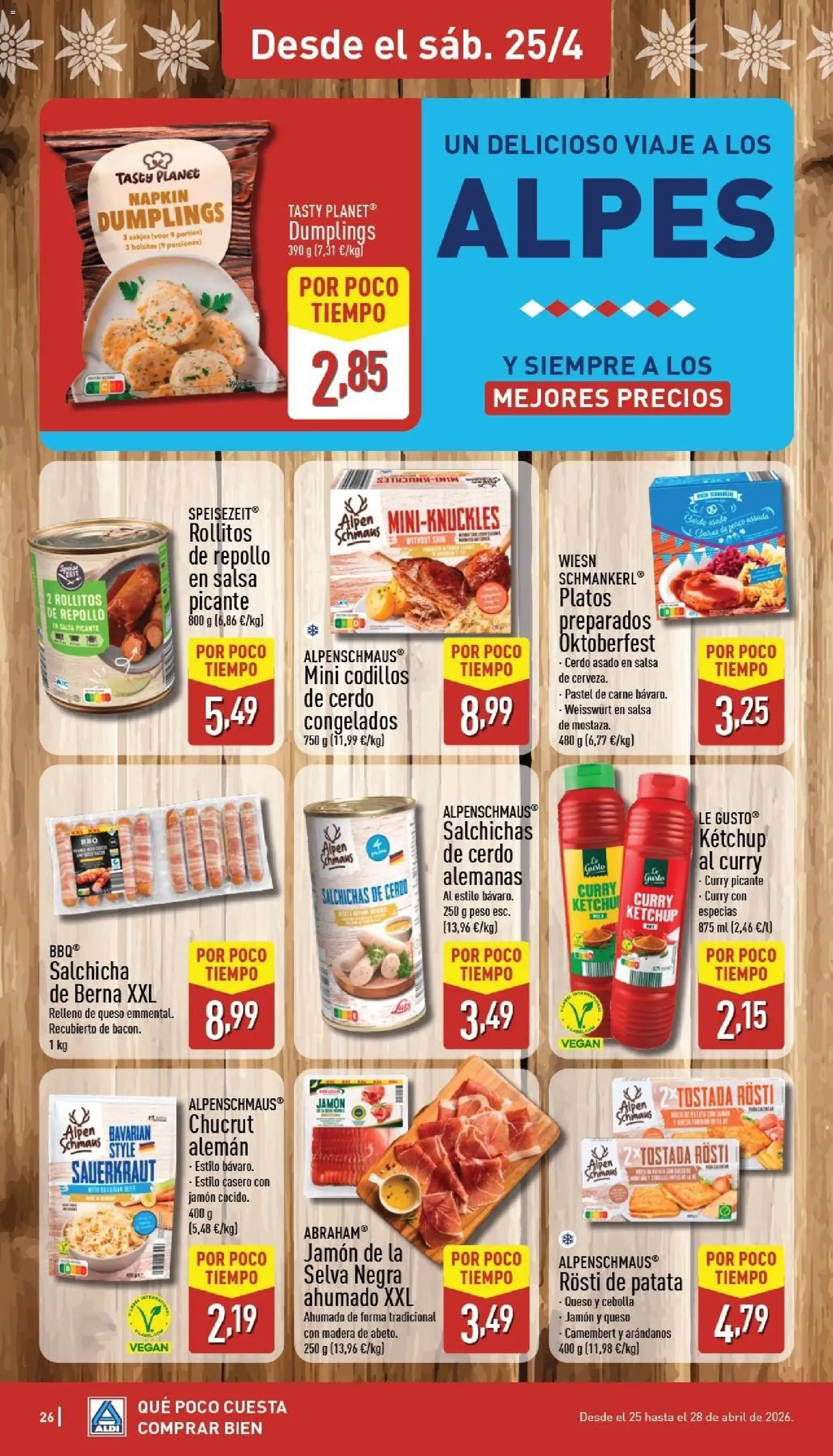 Aldi folleto Baleares │ válido desde el 20.04.2026 | Página: 26