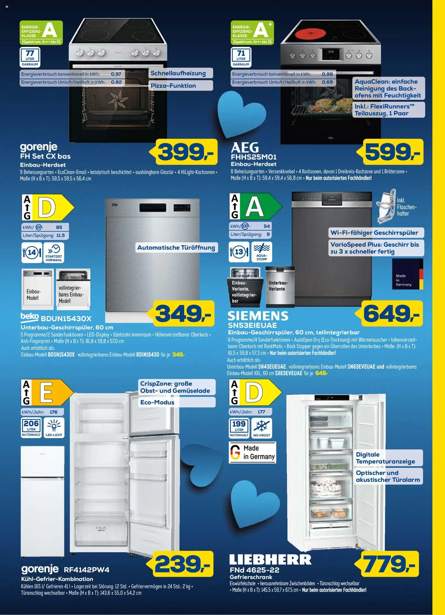 Euronics Prospekt 	 – gültig ab 28.01.2026 | Seite: 3 | Produkte: Siemens, Gefrierschrank, Geschirrspüler, Obst