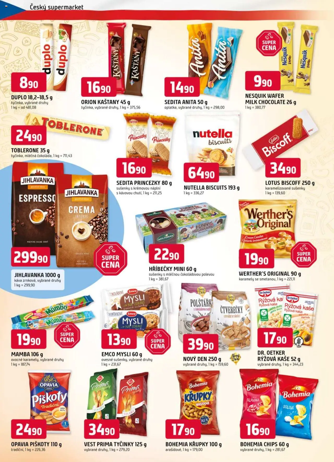 Trefa leták od 11.06.2025 | Strana: 6 | Produkty: Nesquik, Lotus Biscoff, Bohemia chips, Lotus
