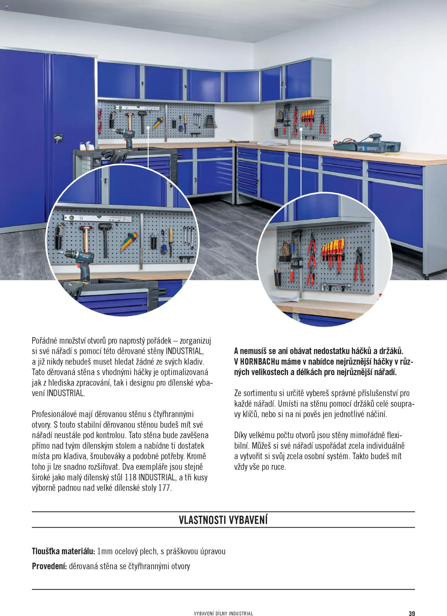 HORNBACH leták - Industrial vybavení dílny od 01.01.2026 | Strana: 39 | Produkty: Nářadí, Stůl