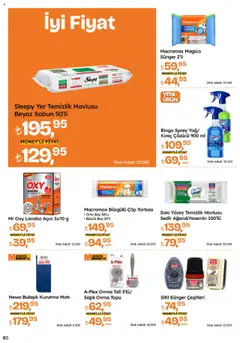 Migros Katalog - Migroskop - 11.09.2025 tarihinden itibaren geçerlidir | Sayfa: 80 | Ürünler: Kireç çözücü, Çöp torbası, Lavabo, Sabun