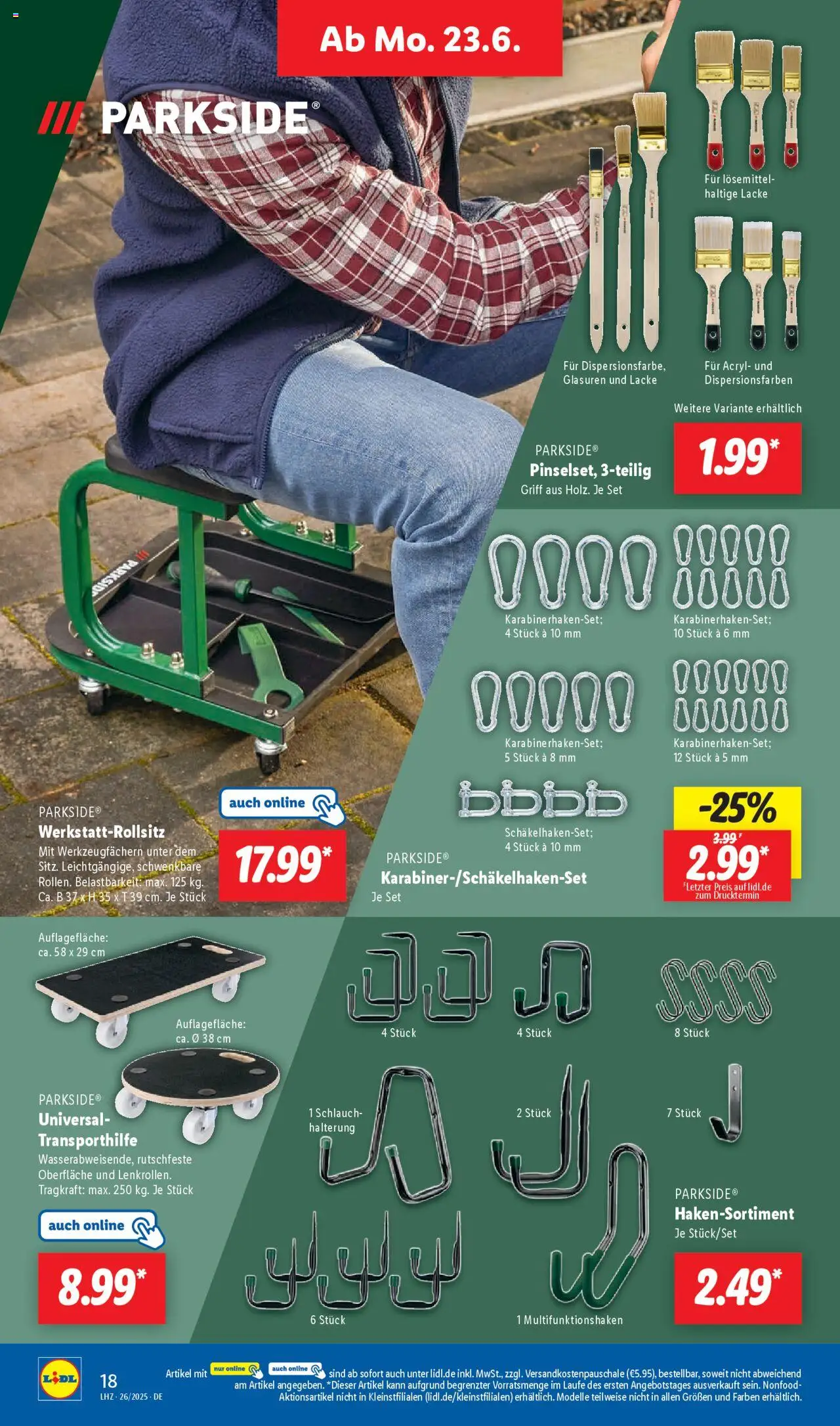 Lidl Prospekt 	 - gültig ab dem 23.06.2025 | Seite: 26