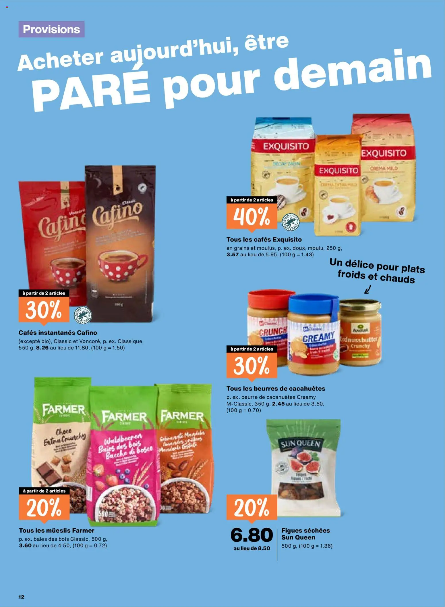 Migros aktionen FR – gültig ab 19.03.2026 | Seite: 12 | Produkte: Butter