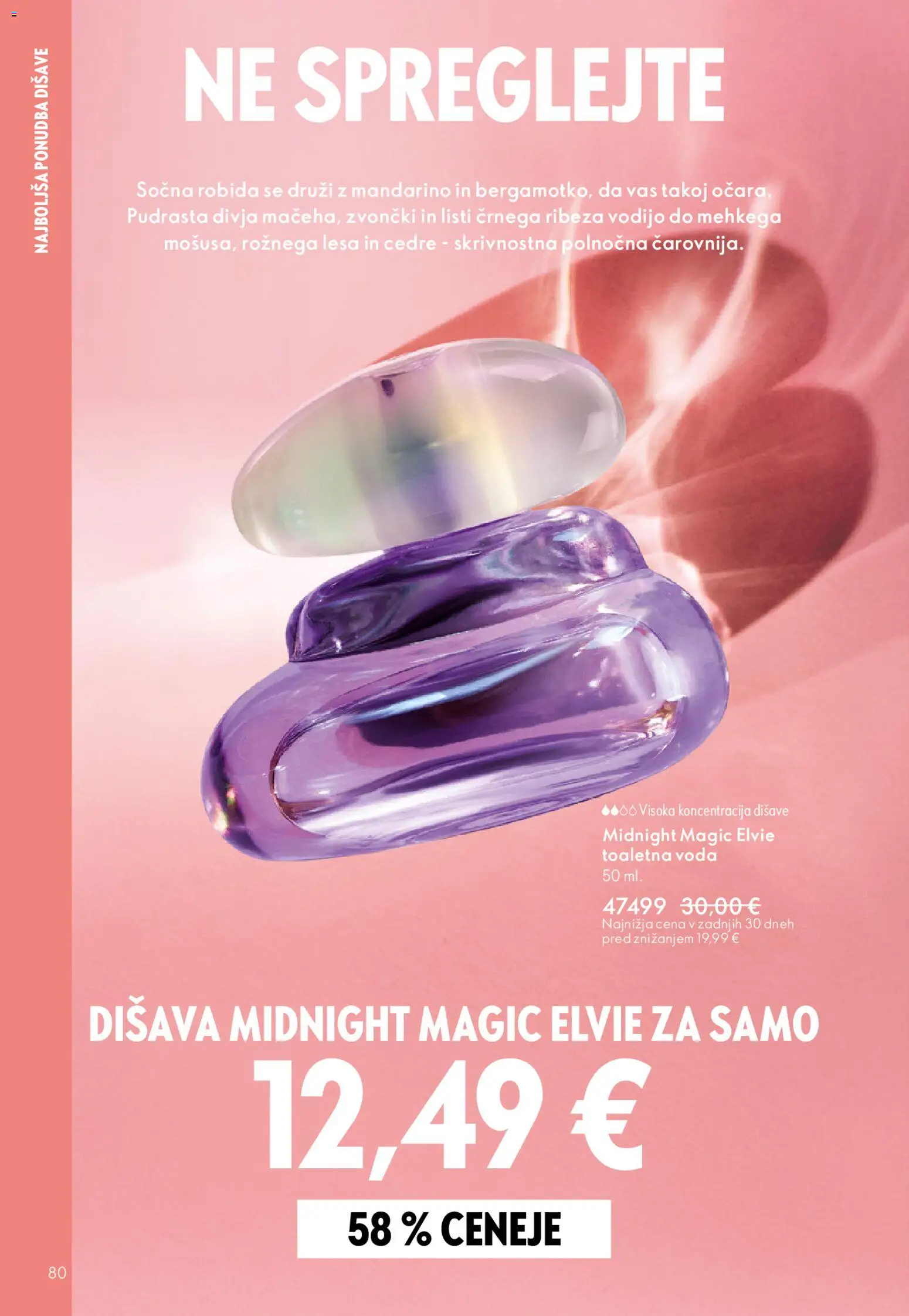 Novi Oriflame katalog ponudbe – veljaven od 22.04.2026 | Stran: 80 | Izdelki: Disava, Voda, Toaletna voda