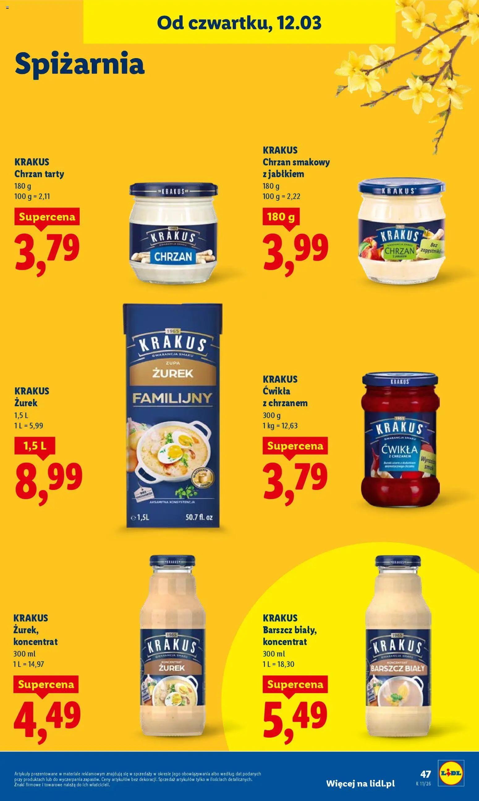 Lidl Polsko leták od 12.03.2026 | Strana: 49