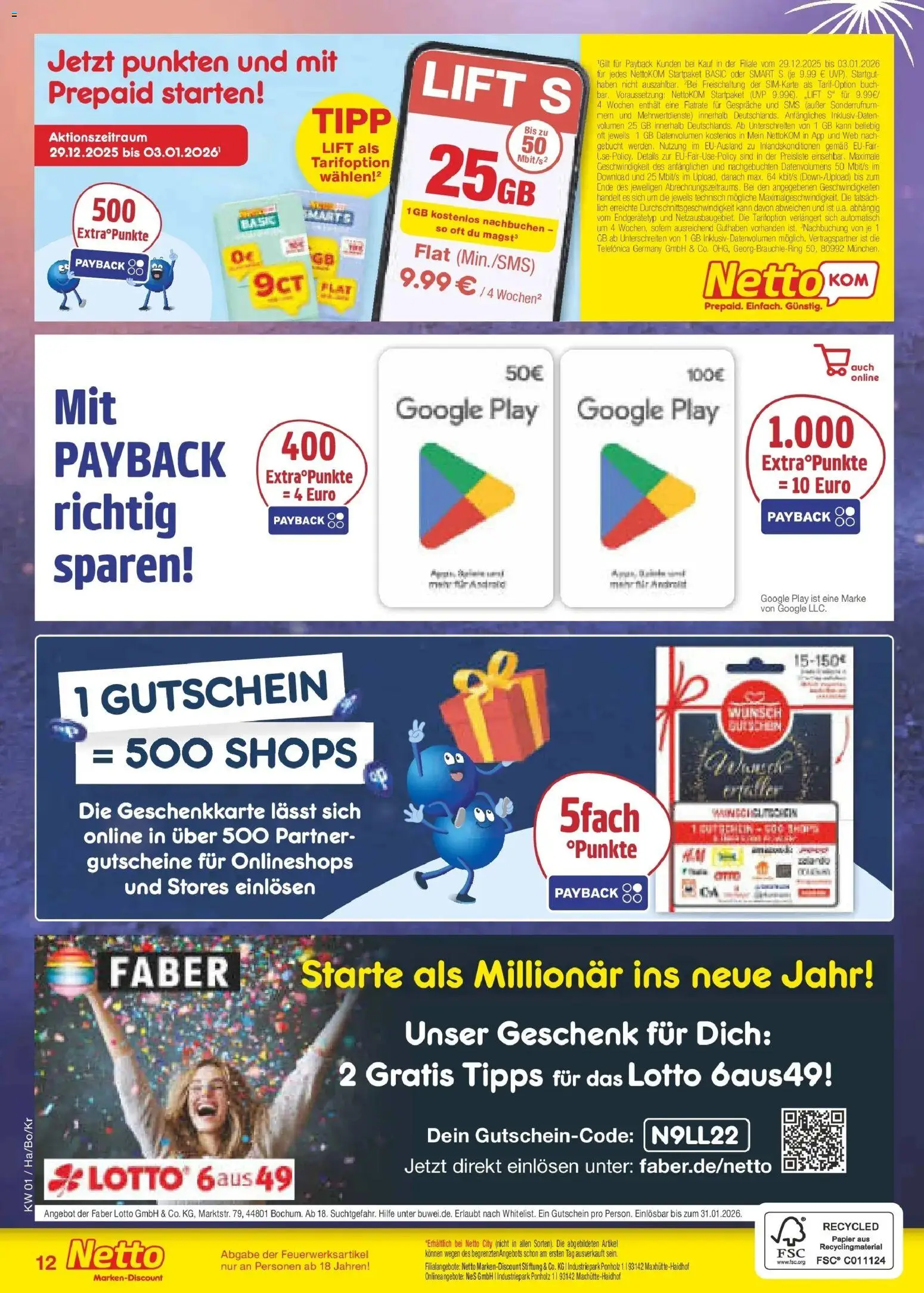 Netto Marken-Discount prospekt Stadtlohn	 – gültig ab 28.12.2025 | Seite: 29