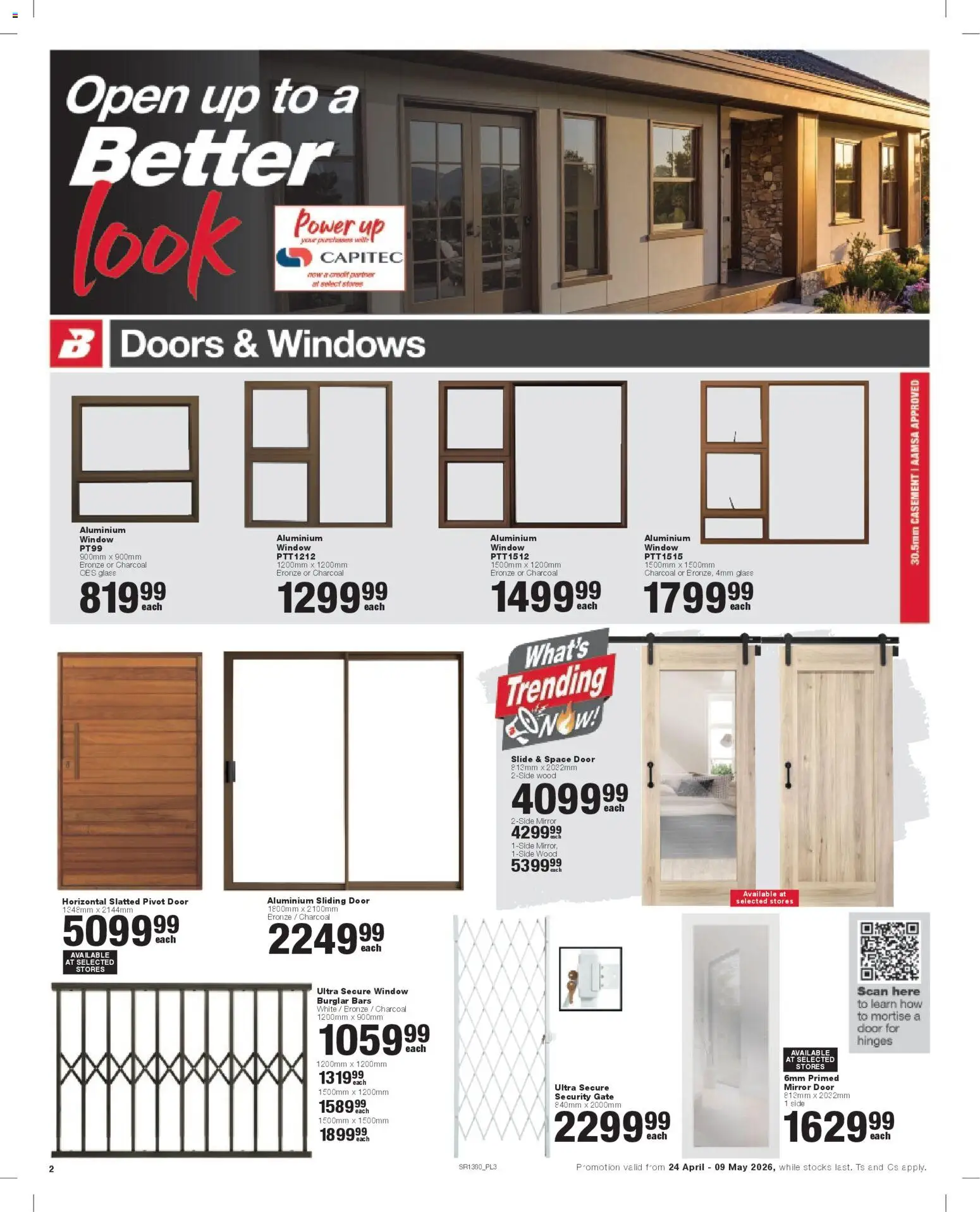 New Build It catalogue – valid from 24.04.2026 | Page: 2 | Products: Mirror, Gate