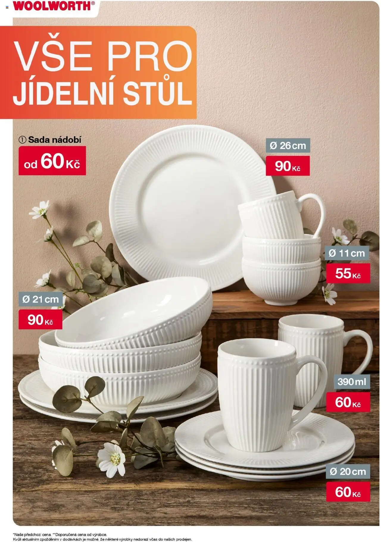 Woolworth leták od 08.08.2025 - akční nabídka | Strana: 8 | Produkty: Nádobí, Sada nádobí, Stůl