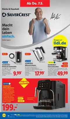 Lidl Prospekt ab 04.05.2026 gültig | Seite: 48 | Produkte: Küche, Wasser, Kaffeevollautomat