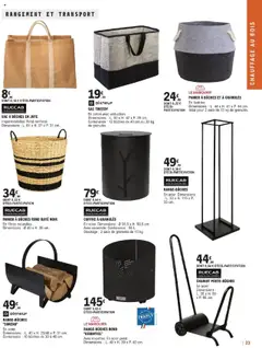 Brico E.Leclerc - Prévisualisation de Brico E.Leclerc Guide chauffage valide à partir de 19.08.2025 | Page: 23 | Produits: Sac, Coton, Panier