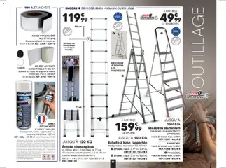 Shopix - Prévisualisation de Shopix Catalogue Automne/Hiver valide à partir de 01.01.2026 | Page: 31 | Produits: Base, Rouleau, Échelle télescopique, Escabeau