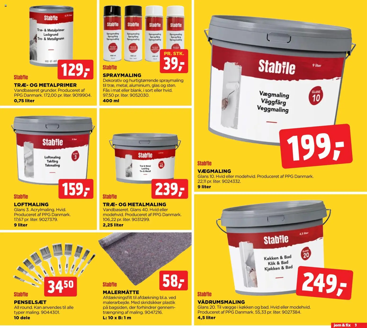 Jem & fix tilbudsavis – gyldig fra 22.02.2026 | Side: 9 | Produkter: Bad