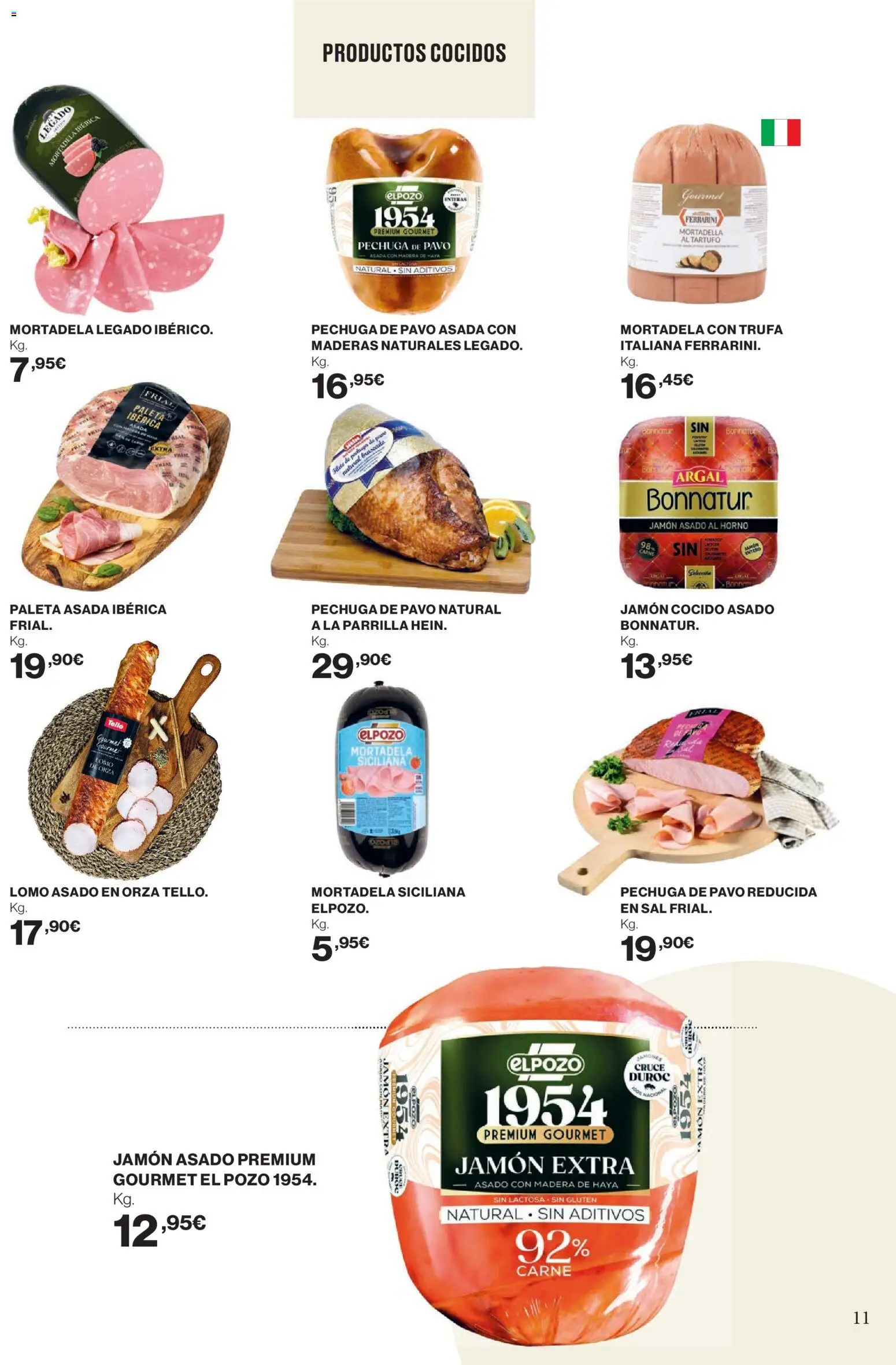 Supercor Canarias │ válido desde el 26.02.2026 | Página: 11 | Productos: Horno, Parrilla, Filete, Mortadela