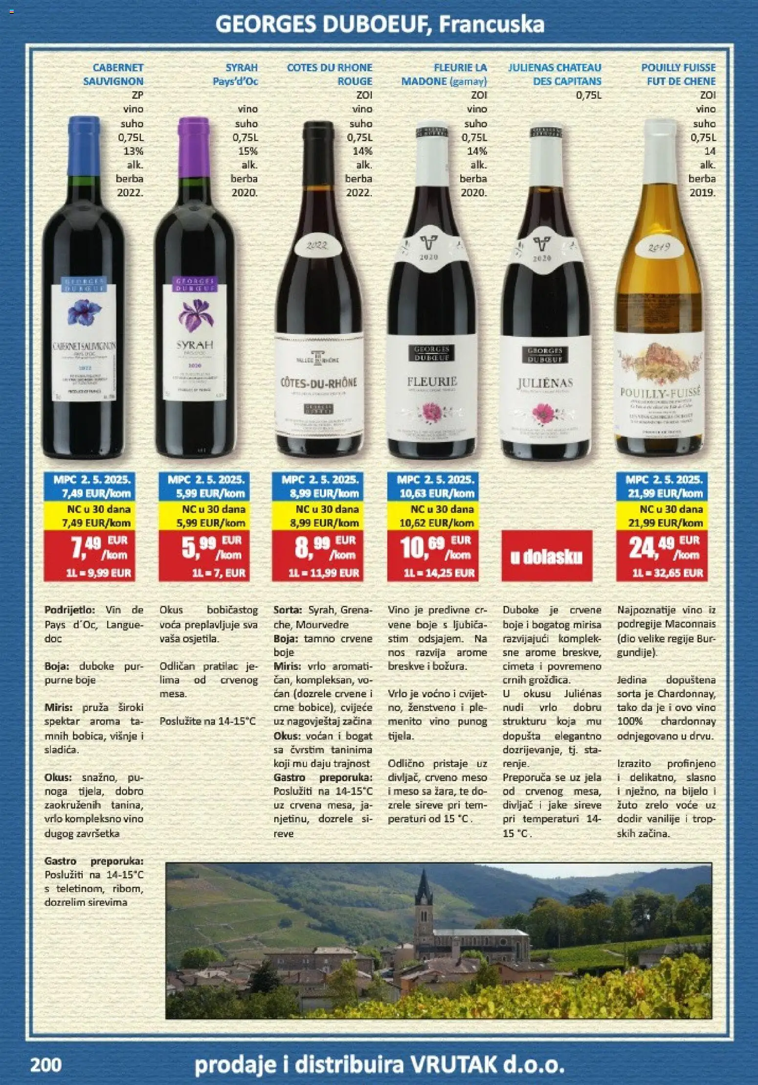 Vrutak katalog | vrijedi od 01.11.2025 | Stranica: 200 | Proizvodi: Cvijeće, Miris, Meso, Vino