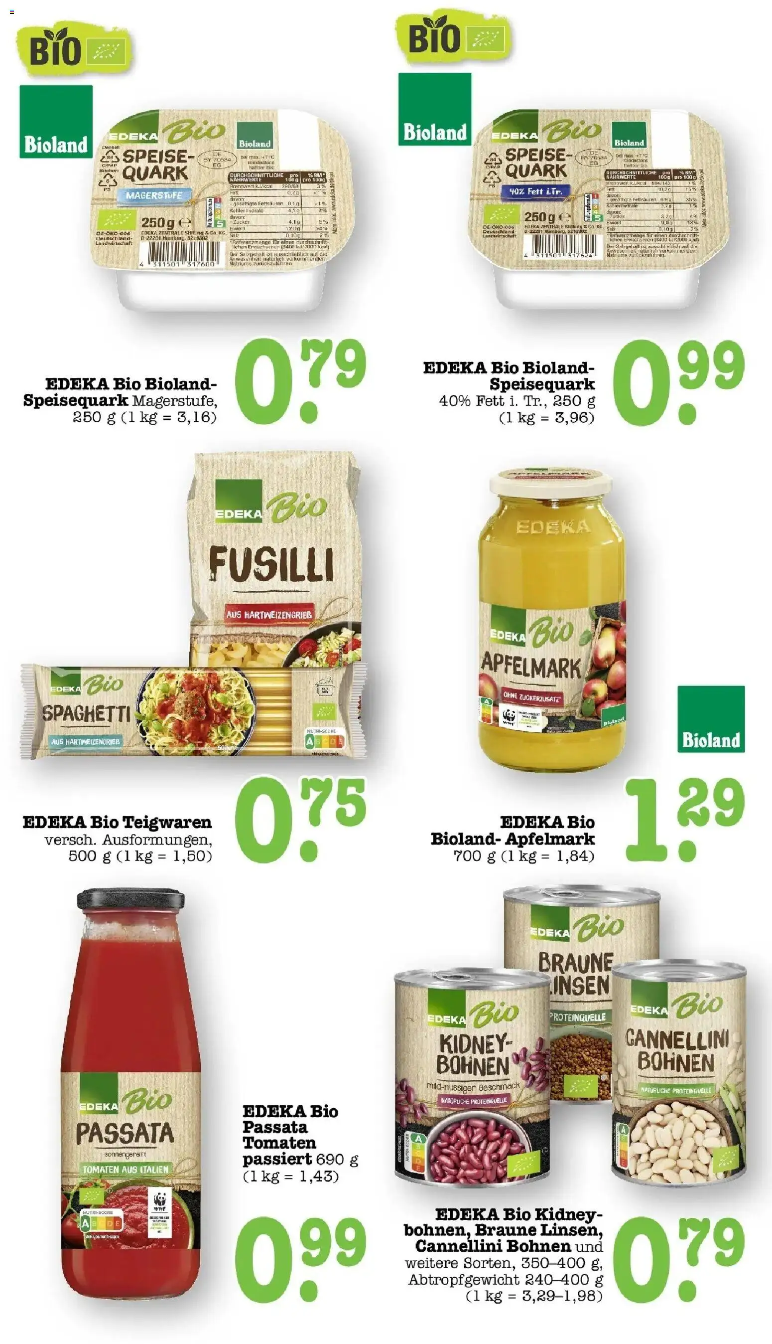 Edeka prospekt Bühlertal	 – gültig ab 05.04.2026 | Seite: 43 | Produkte: Quark, Tomaten, Apple, Speisequark