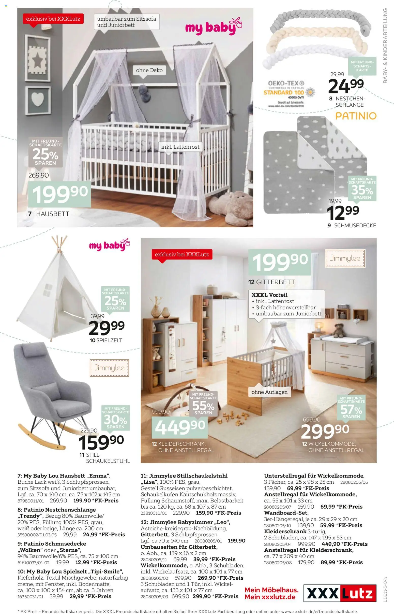 XXXL Lutz Wohnaccessoires – gültig ab 02.11.2025 | Seite: 11 | Produkte: Kleiderschrank, Lattenrost