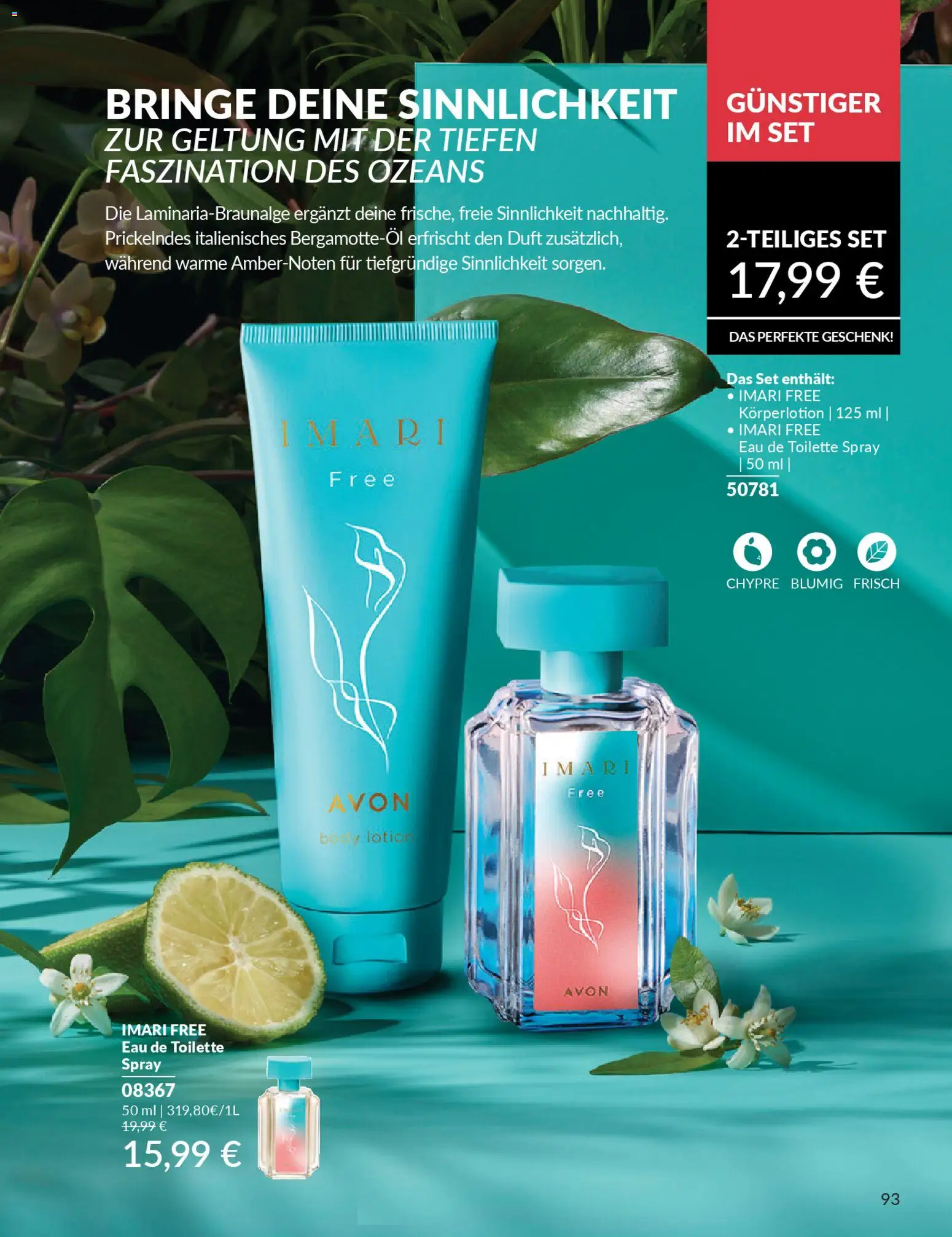 AVON Katalog März 2026 – gültig ab 01.03.2026 | Seite: 95 | Produkte: Toilette, Duft, Eau de Toilette, Körperlotion