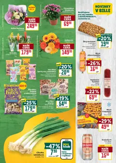 Billa Velký leták od 30.07.2025 | Strana: 3 | Produkty: Pistácie, Ořechy, Kytice, Květináč
