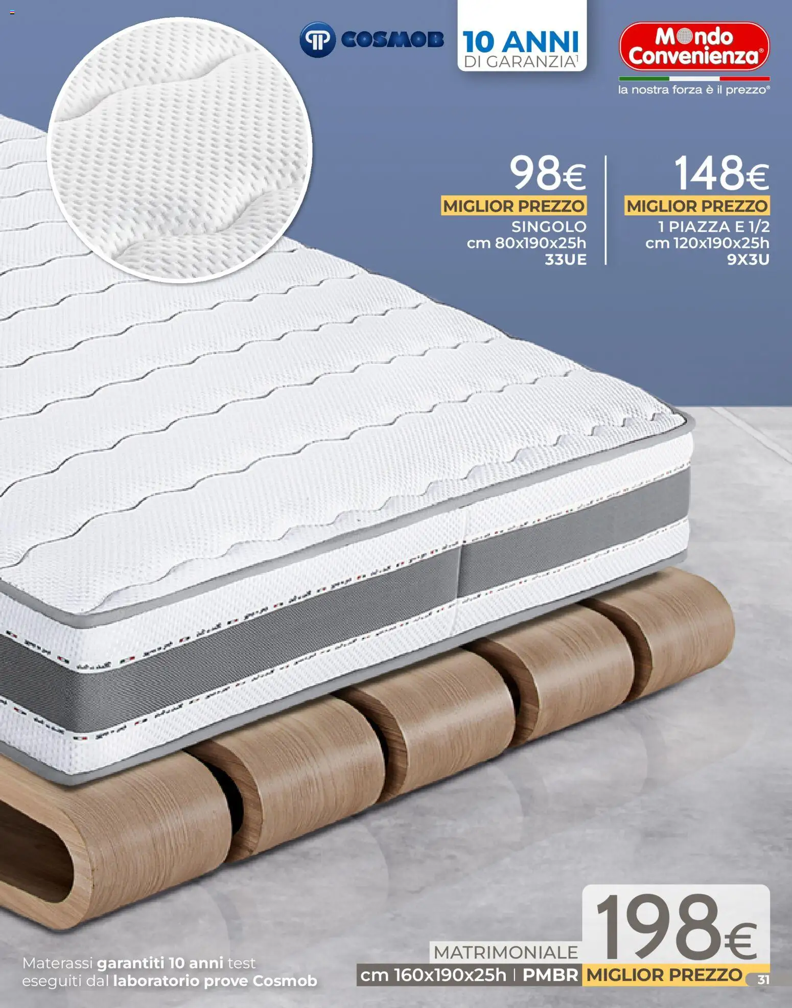 Volantino Mondo Convenienza del 04.01.2026 | Pagina: 31