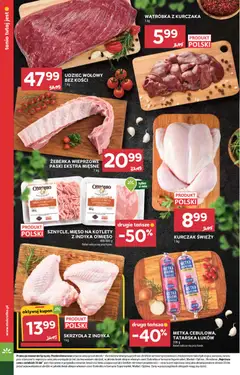 Pogląd oferty "Stokrotka Gazetka" - ważna od 29.01.2026 | Strona: 8 | Produkty: Kurczak, Mięso, Stokrotka, Wątróbka