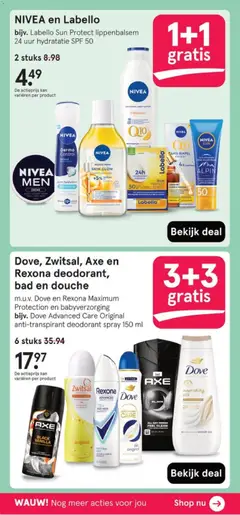 Dove Advanced Care Original anti-transpirant deodorant spray 150 ml, Dove Advanced Care Original anti-transpirant deodorant spray 150 ml - Voorbeeld van een folder van Etos, geldig van 12.01.2026 | Pagina: 2