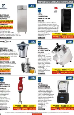 Metro - Gastro - Pregled kataloga iz trgovine Metro, vrijedi od 02.02.2026 | Stranica: 8 | Proizvodi: Mikser, Sokovnik, Blender, Hladnjak